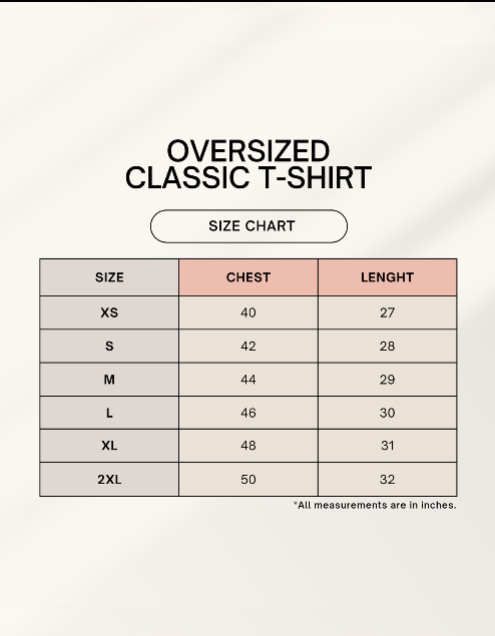 Unisex Oversized Classic T-Shirt